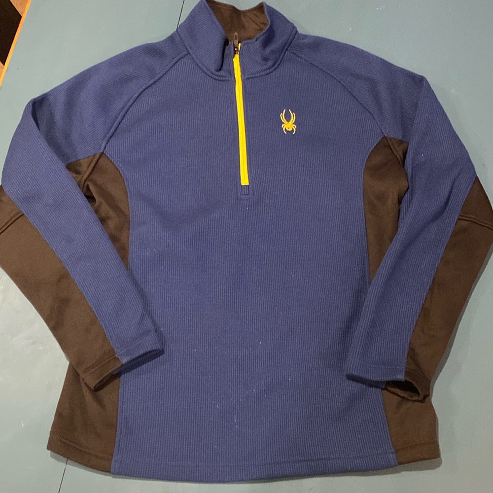 Spyder 3/4 zip size XL